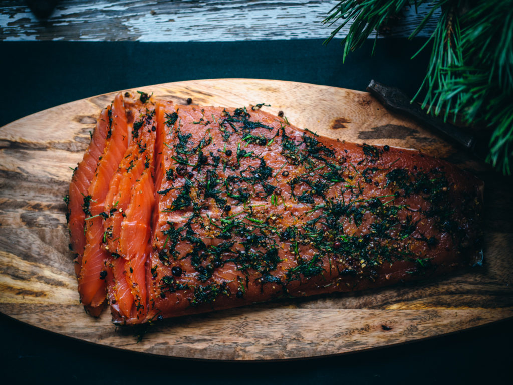 Winter Spiced Gravlax