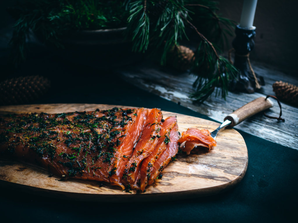 Winter Spiced Gravlax