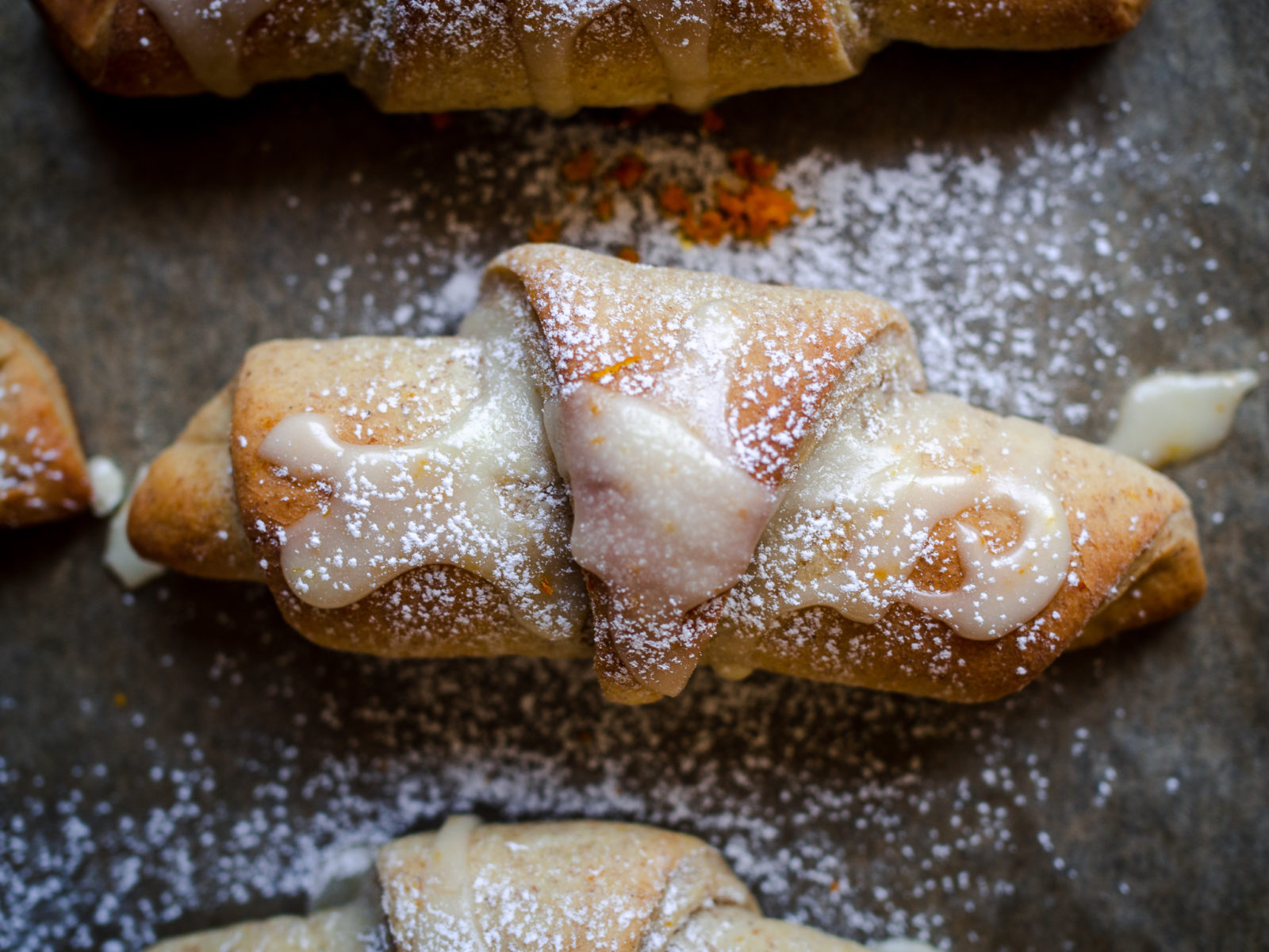 Rye, Honey and Orange Horns