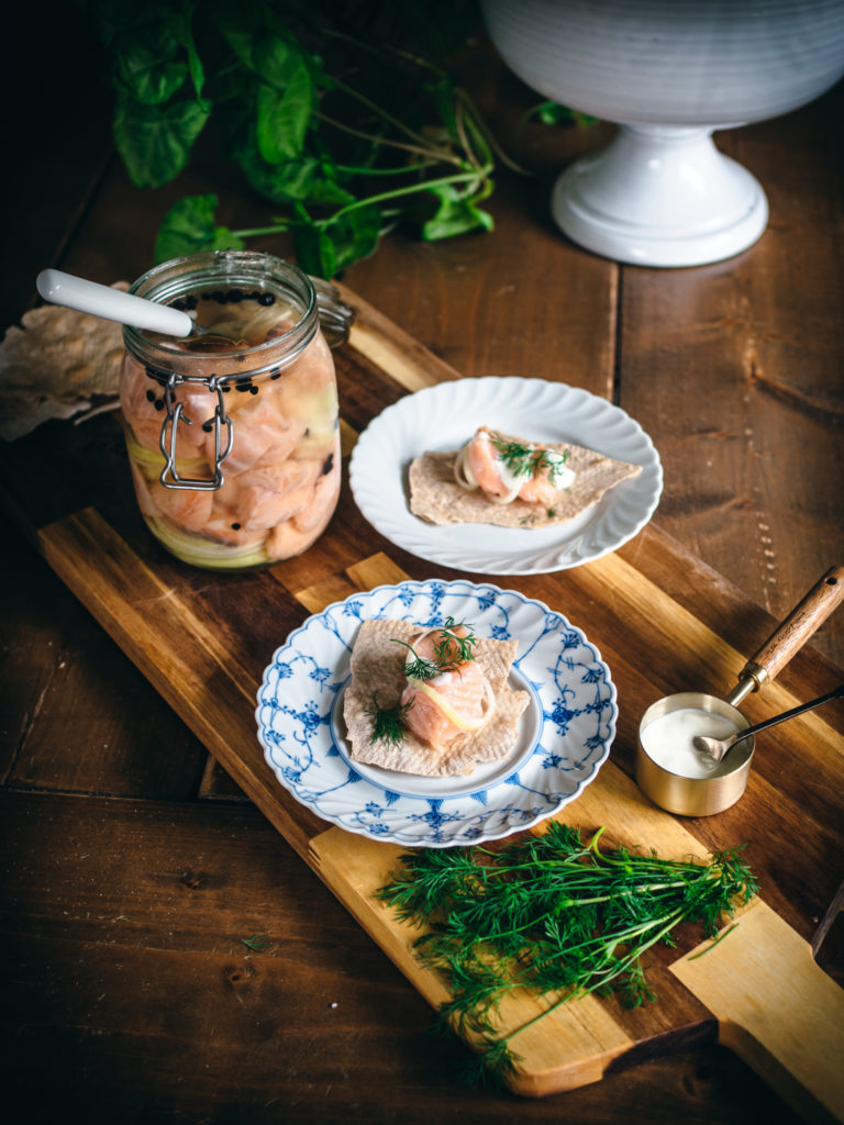 Pickled Salmon (syltet laks)