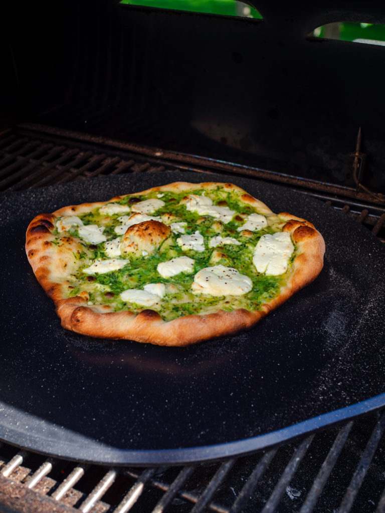 Grilled Wild Pizza