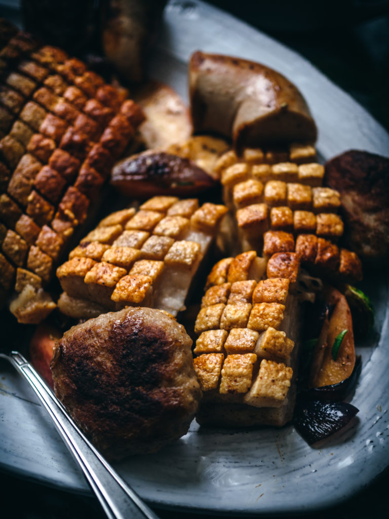 Norwegian Roasted Pork Belly (Ribbe)
