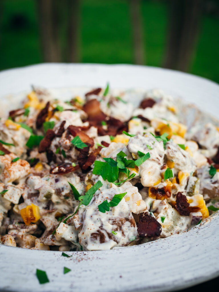 Creamy Grilled Potato Salad