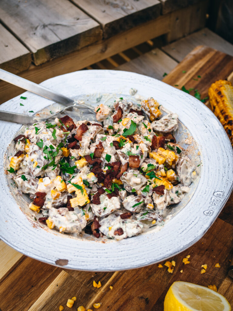 Creamy Grilled Potato Salad