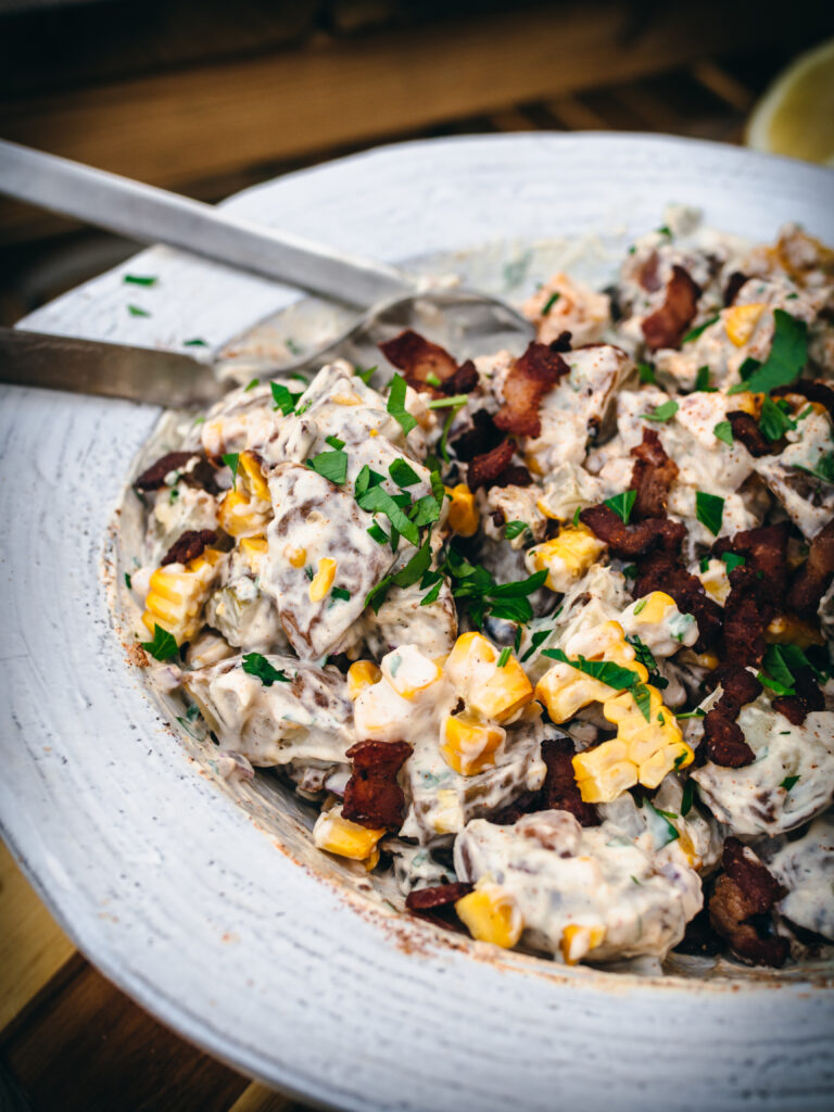 Creamy Grilled Potato Salad