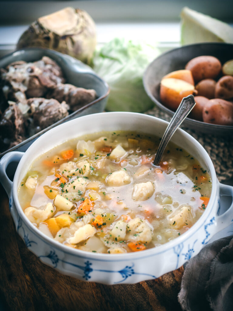 Norwegian Fersk kjøtt og suppe