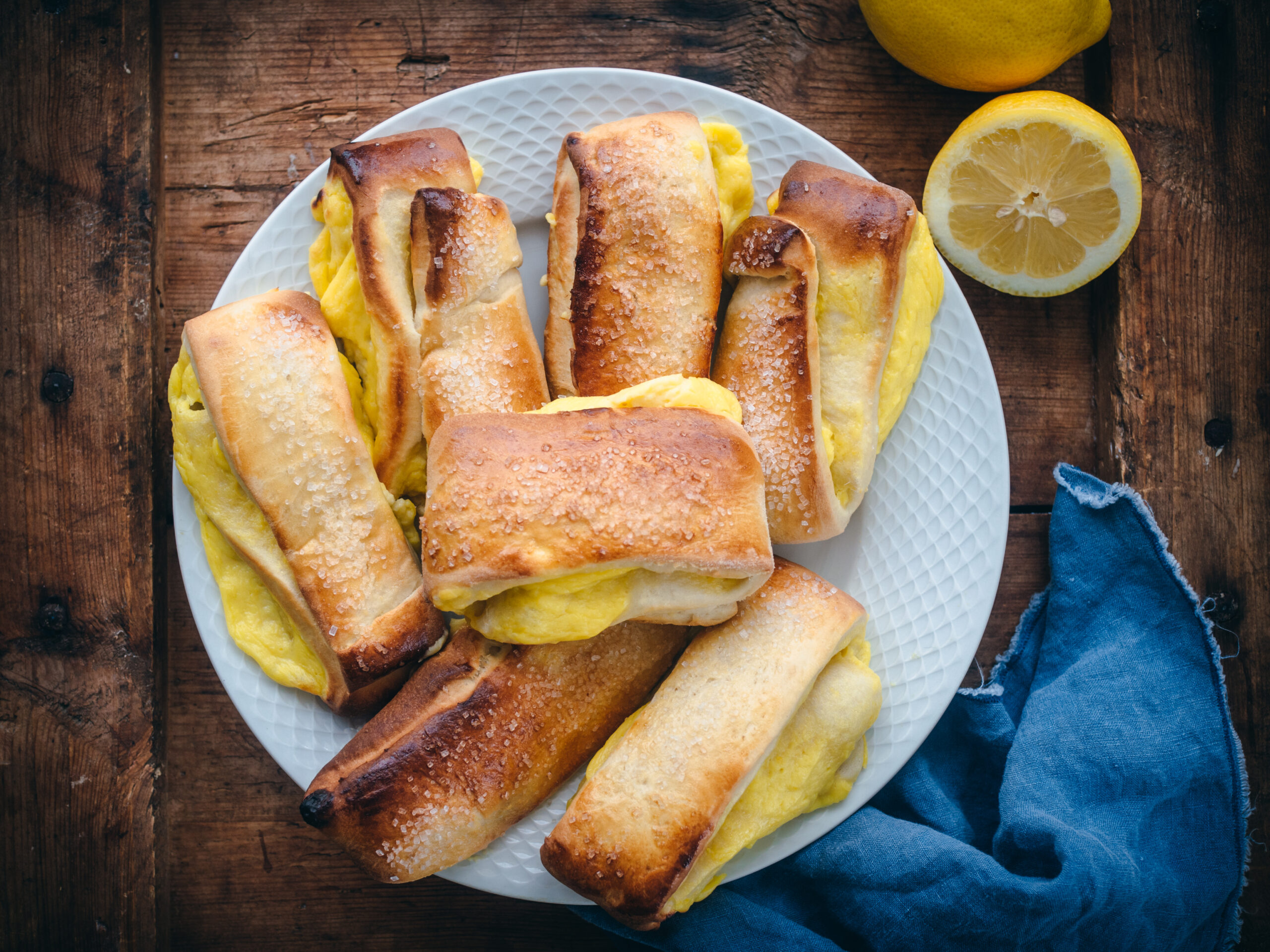 Lemon Custard Buns (Sitronboller)